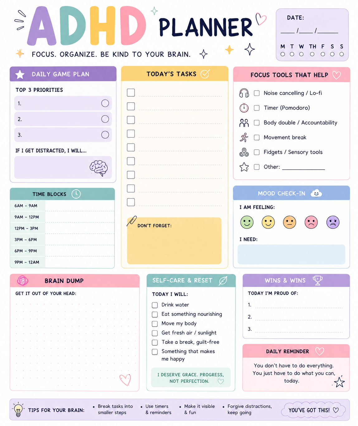 ADHD Planner