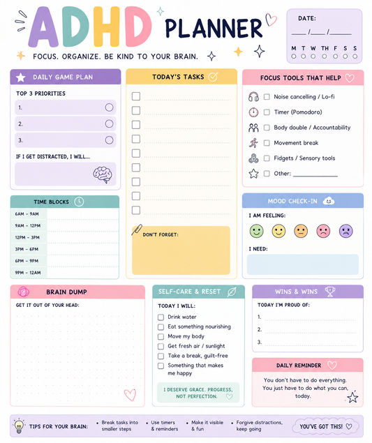 ADHD Planner